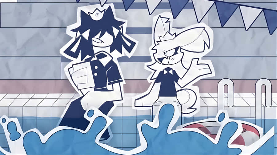 Fundamental Paper Education Characters Wallpaper