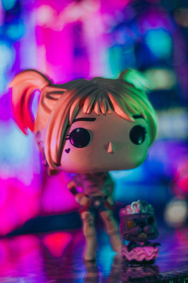 Funko Pop Harley Quinn Wallpaper