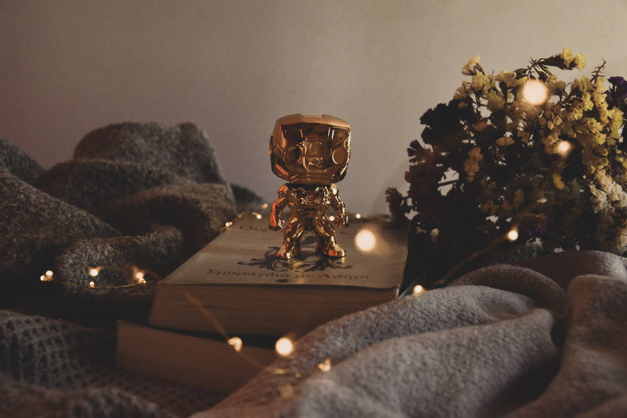 Funko Pop Iron Man Gold Wallpaper