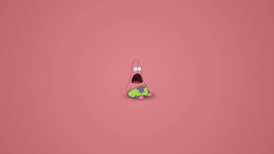 Funny Cartoon Patrick From Spongebob Wallpaper