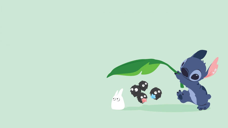 Funny Cute Stitch Wallpaper