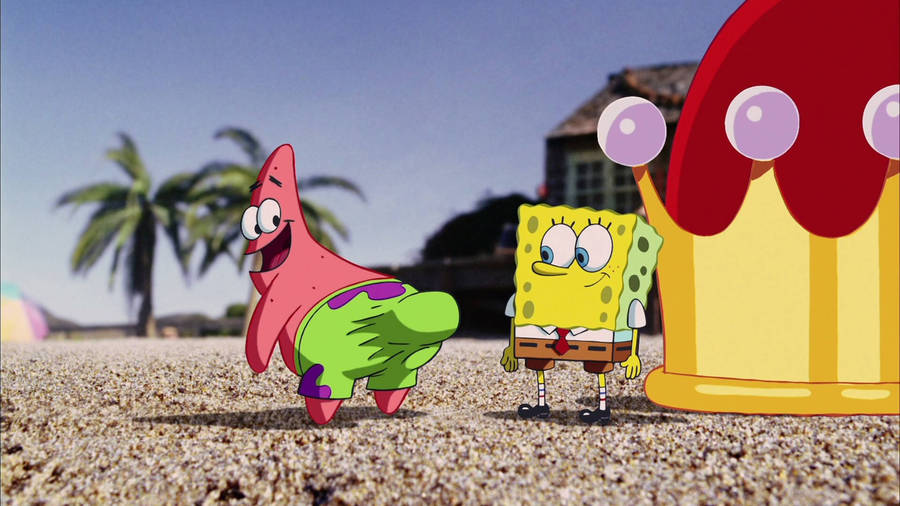 Funny Patrick Bulge Wallpaper