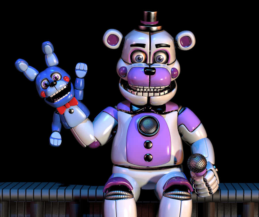 Funtime Freddy In Action Wallpaper