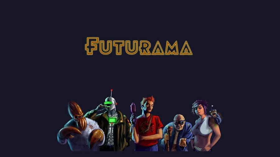 Futurama Realistic Art Wallpaper