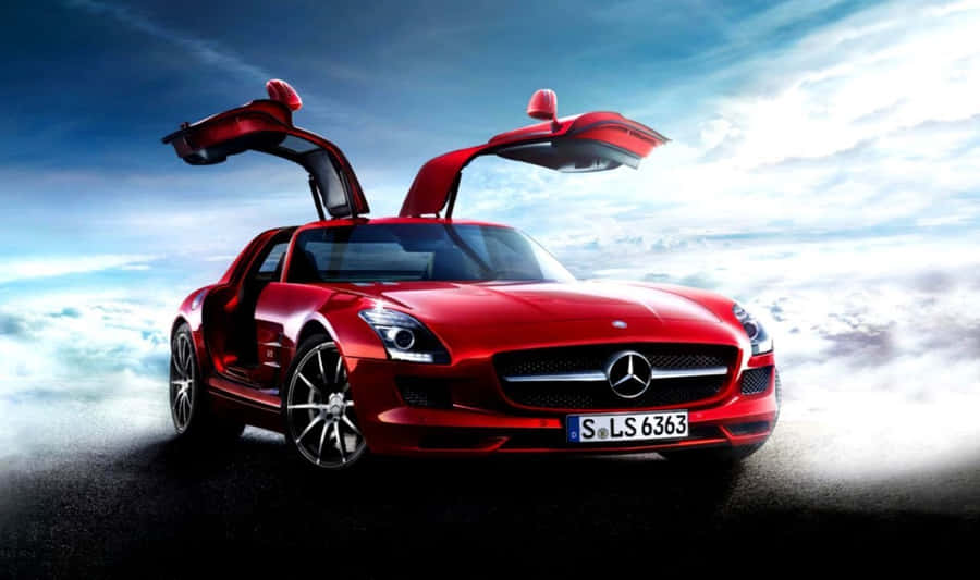 Futuristic Car Design Concept In Motion Wallpaper