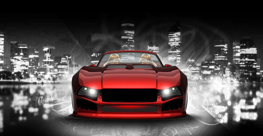 Futuristic Car Design Concept Wallpaper