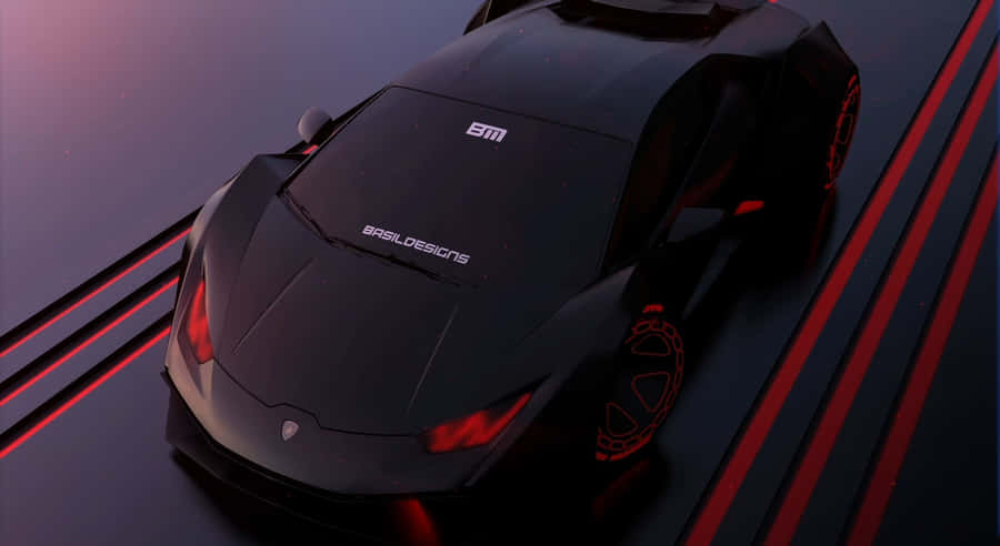 Futuristic Concept Car Design Wallpaper