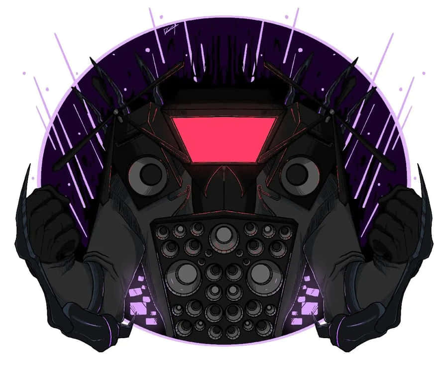 Futuristic_ Robot_ Head_ Artwork Wallpaper