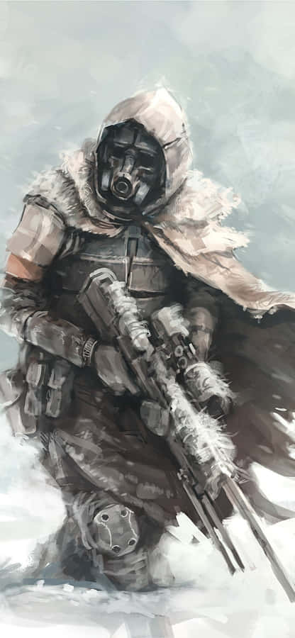 Futuristic_ Sniper_in_ Winter_ Camouflage.jpg Wallpaper