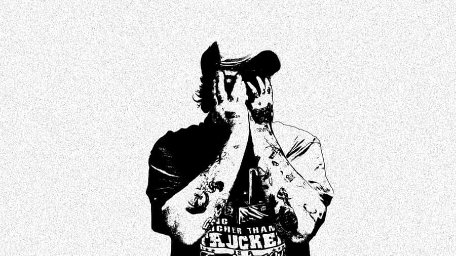 G59 Style Black And White Art Wallpaper