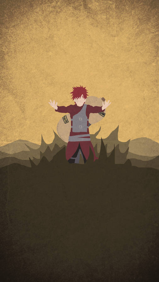 Gaara Attack Art Wallpaper