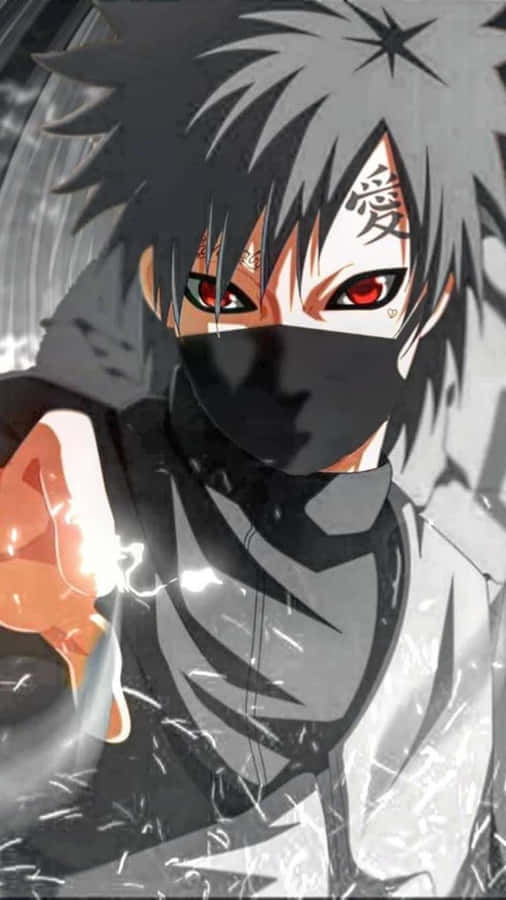 Gaara, The Powerful Ninja From The Naruto Anime Series Wallpaper