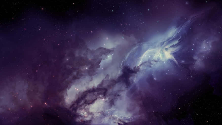 Galactic Wonders: Stunning Galaxy Poster Wallpaper Wallpaper