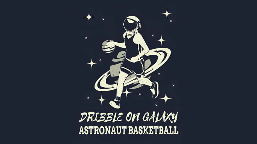 Galaxy Basketball Dribble Wallpaper