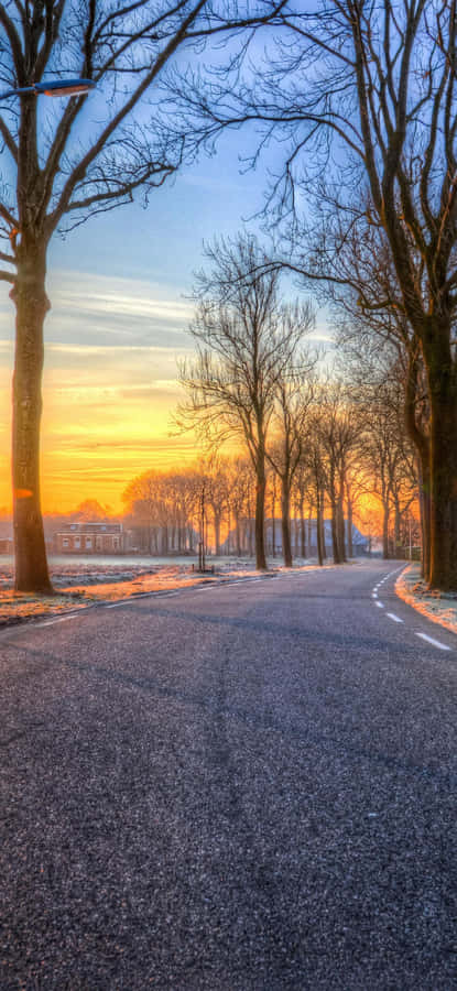 Galaxy S25 Stunning Sunrise Capture Wallpaper