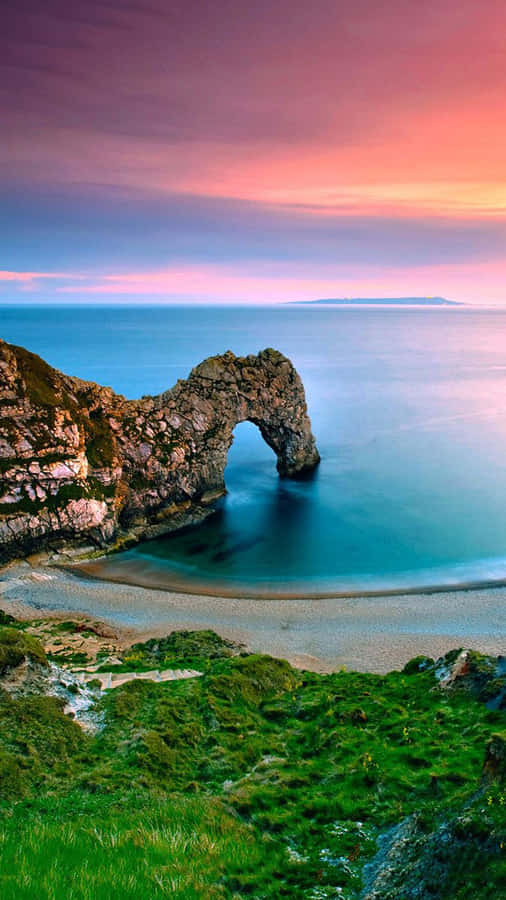 Galaxy S5 Durdle Door Jurassic Coast Wallpaper