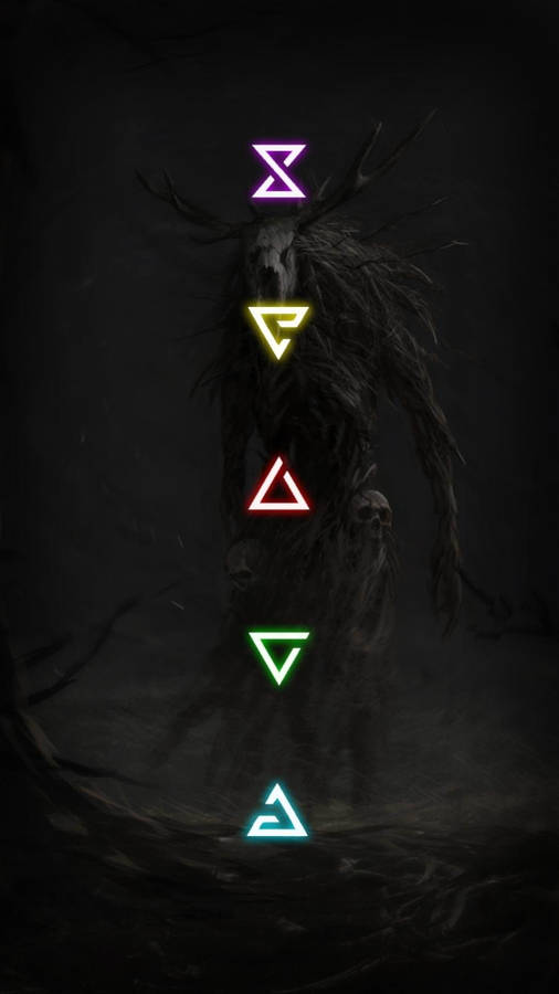 Game Magic Signs In Witcher 3 Iphone Wallpaper