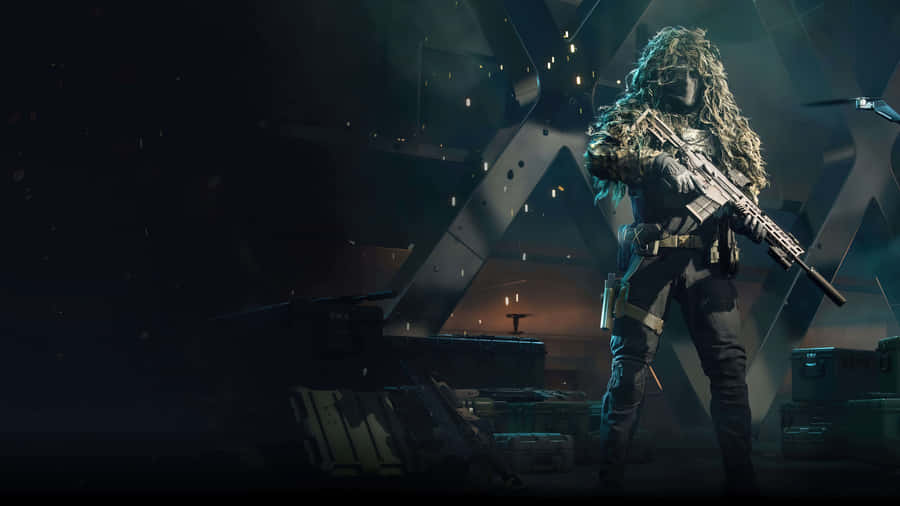 Gamer In Action: Wallpaper