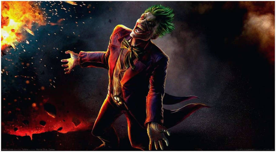 Gaming Crazy Joker Wallpaper
