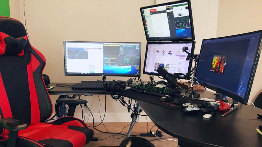 Gaming Streamer Setup.jpg Wallpaper
