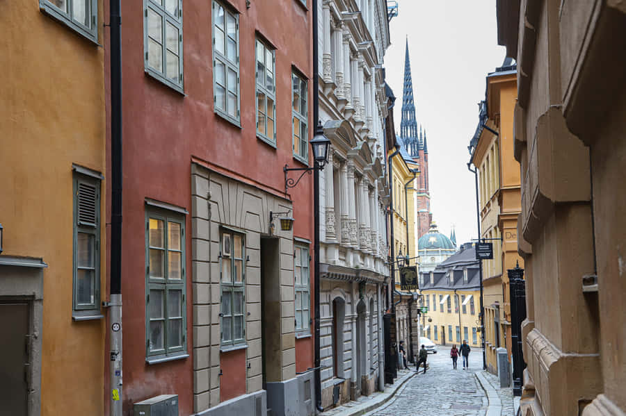 Gamla Stan Historical Buildings Wallpaper
