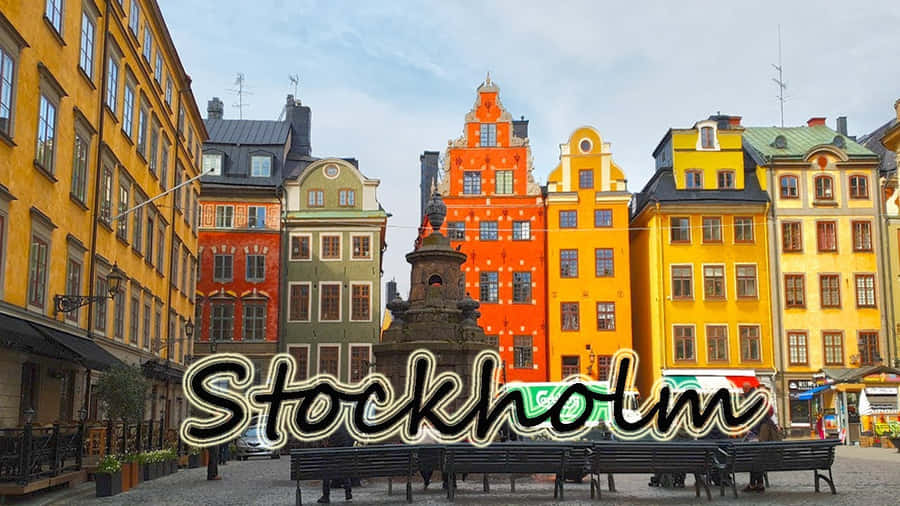 Gamla Stan Stockholm Monument Wallpaper