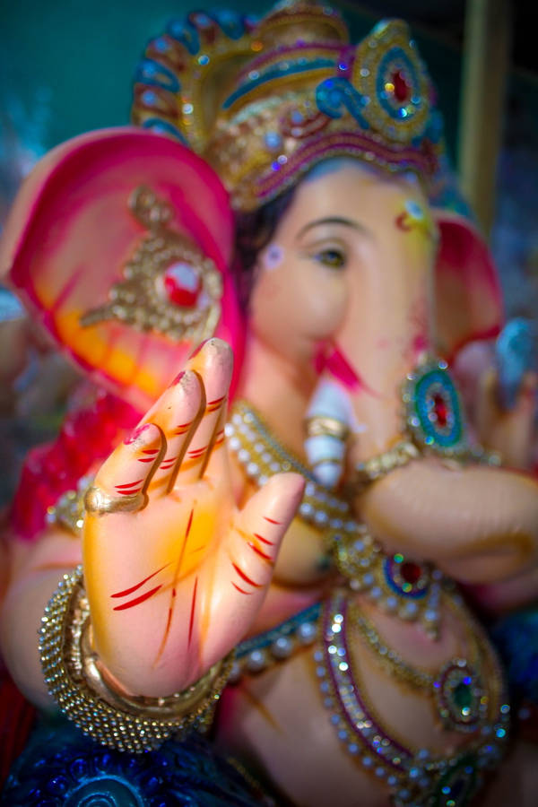 Ganesh Ji Hd Hands Focus Wallpaper