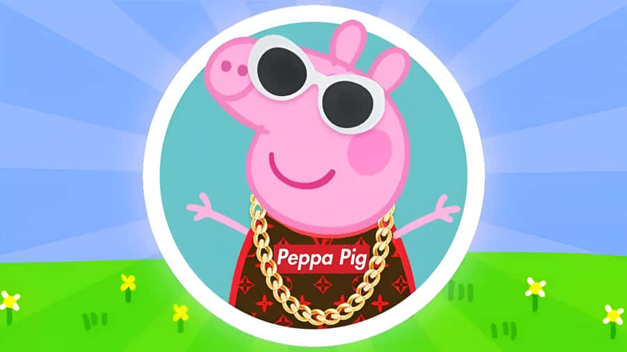 Gangster Peppa Pig Style Wallpaper
