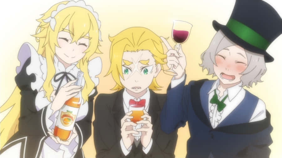 Garfield Tinsel Bringing Holiday Cheer Wallpaper