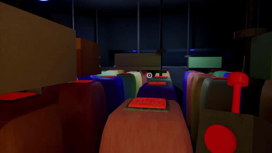 Gartenof Banban Classroom Scene Wallpaper