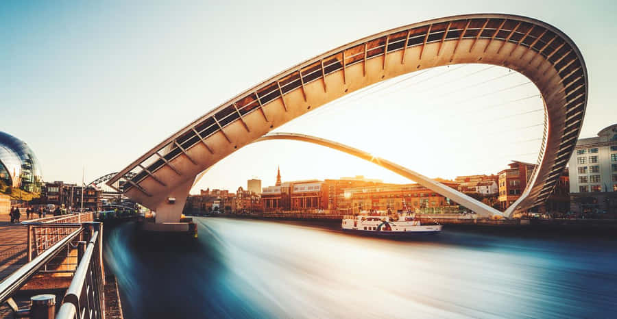 Gateshead Millennium Bridge Newcastle Wallpaper