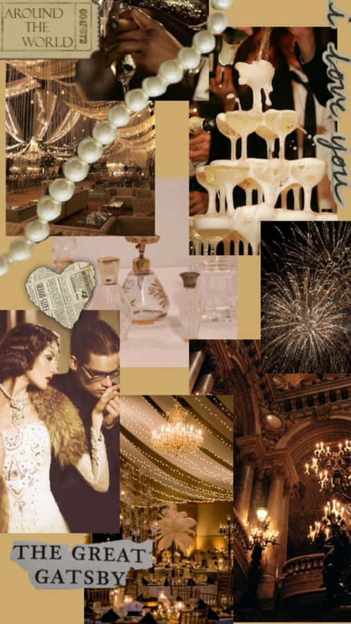 Gatsby Party Elegance Wallpaper