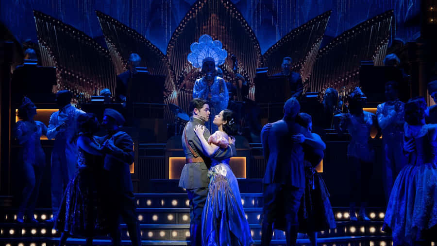 Gatsby Party Scene Wallpaper