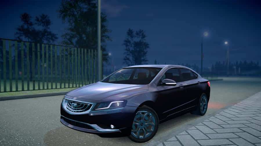 Geely G C9 Night Scene Wallpaper