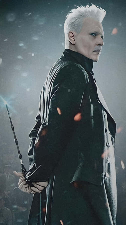 Gellert Grindelwald Dark Wizard Wallpaper