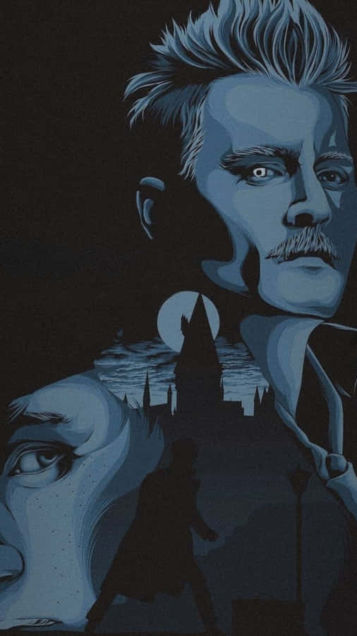 Gellert Grindelwald Dark Wizard Wallpaper