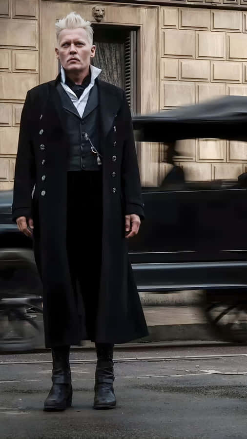 Gellert Grindelwald Dark Wizard Wallpaper