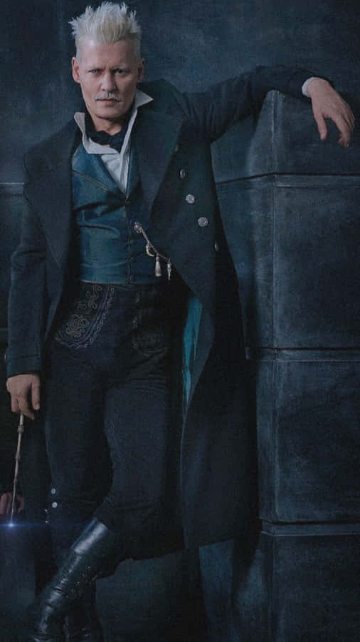 Gellert Grindelwald Dark Wizard Wallpaper