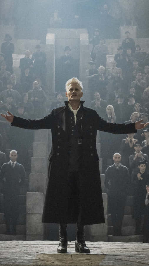 Gellert Grindelwald Dark Wizard Wallpaper