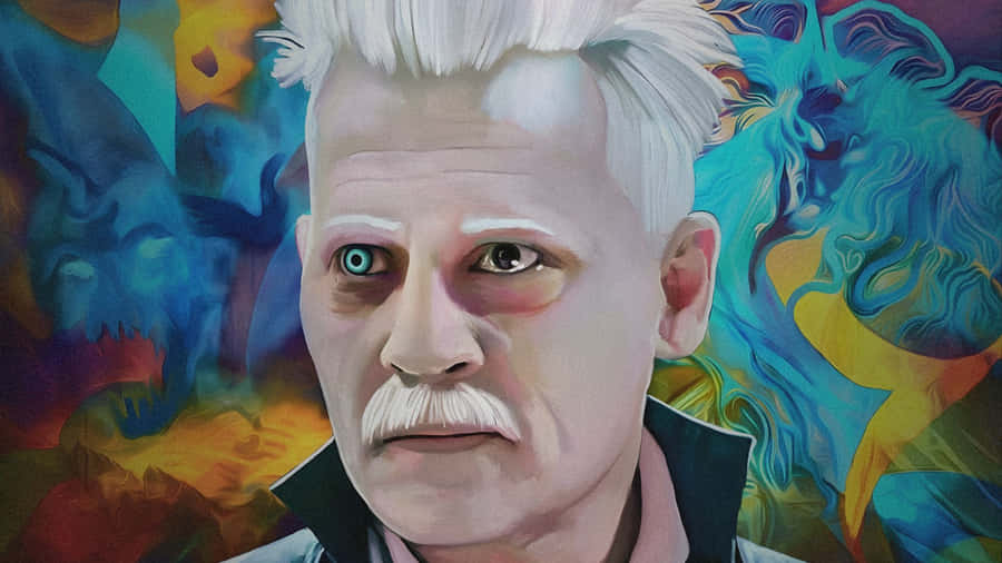 Gellert Grindelwald Portrait Wallpaper