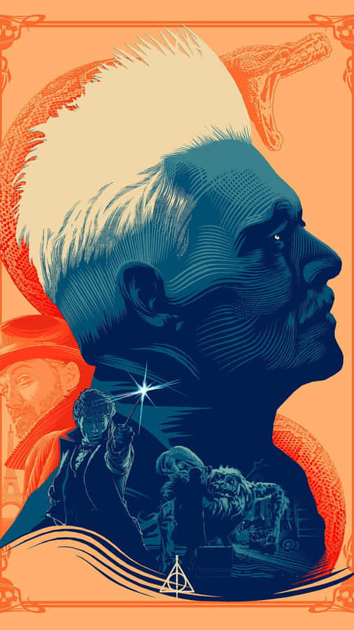 Gellert Grindelwald Profile Wallpaper