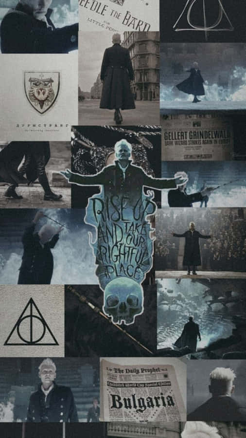Gellert Grindelwald Rise And Power Wallpaper