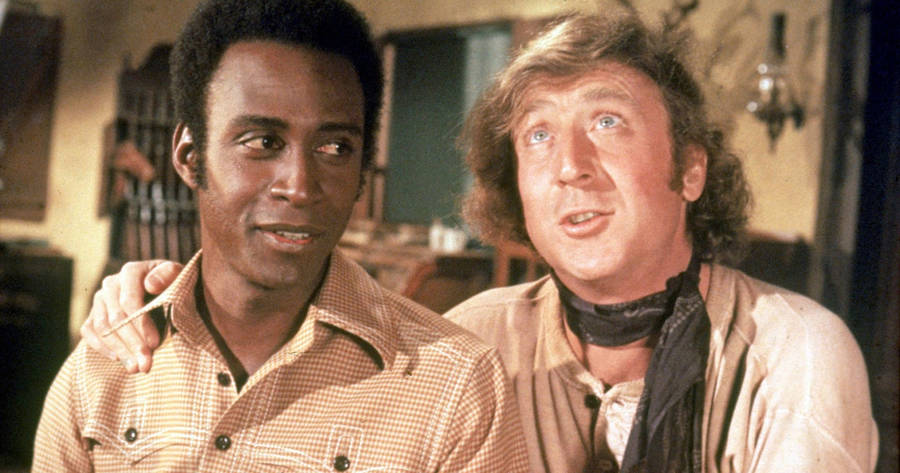 Gene Wilder And Mel Brooks Blazing Saddles Wallpaper