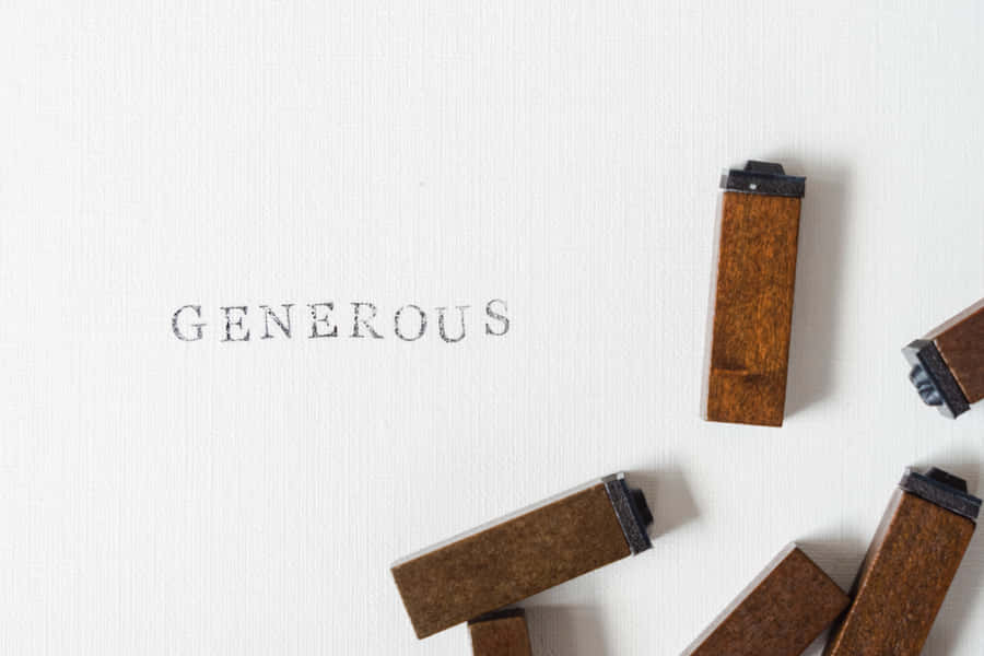 Generous Reminder For People Wallpaper