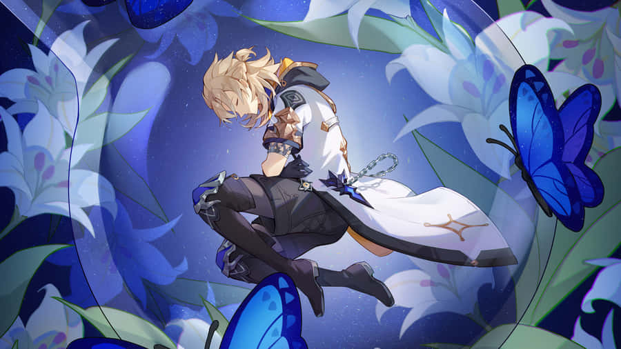 Genshin Impact Albedo, Master Of Alchemy In Teyvat Wallpaper