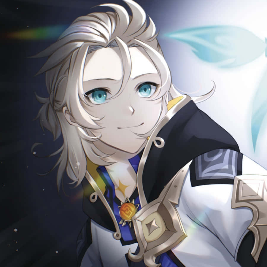 Genshin Impact Albedo – Versatile Geo Alchemist Wallpaper