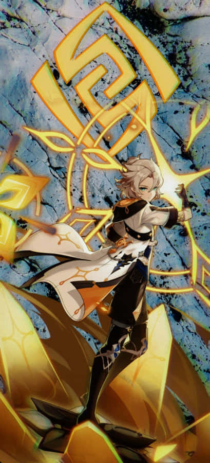 Genshin Impact Albedo Wallpaper For Mobile Devices Wallpaper