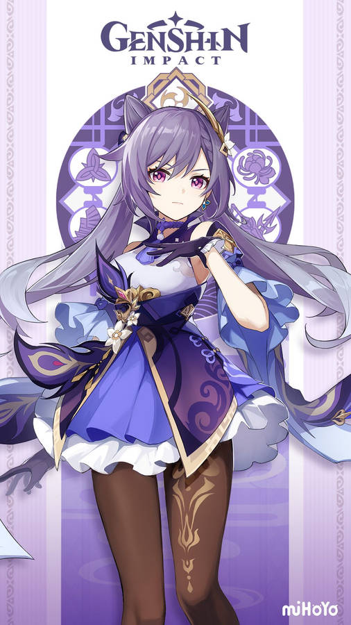 Genshin Impact Character Keqing Wallpaper