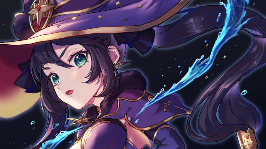 Genshin Impact Mona: Astrologist Of The Oceans Depths Wallpaper