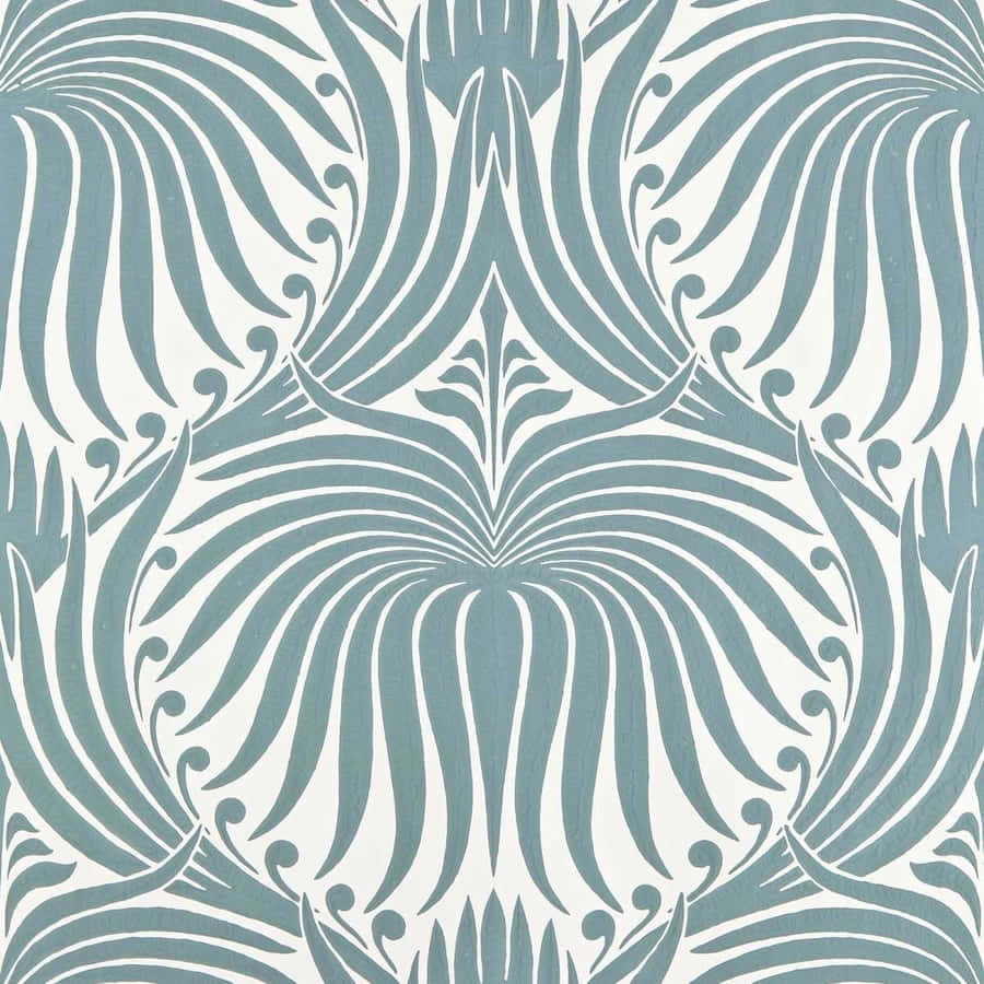 Gentle Lines Forming Oval Shapes Wallpaper